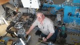 Volunteer Jim Melcher installing hydroelectric bypass for irrigation - Mark Jacobi